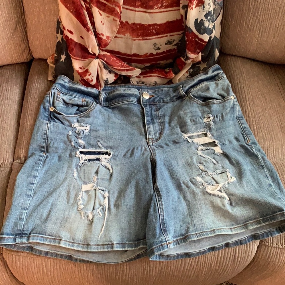 Jean shorts